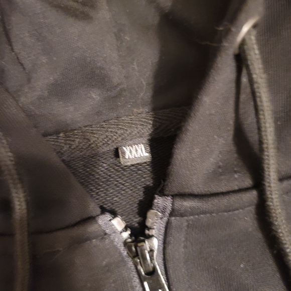 LINUS TECH TIPS Stealth Hoodie Pro XXXL 3XL gray black cellphone pocket tech - Picture 6 of 8